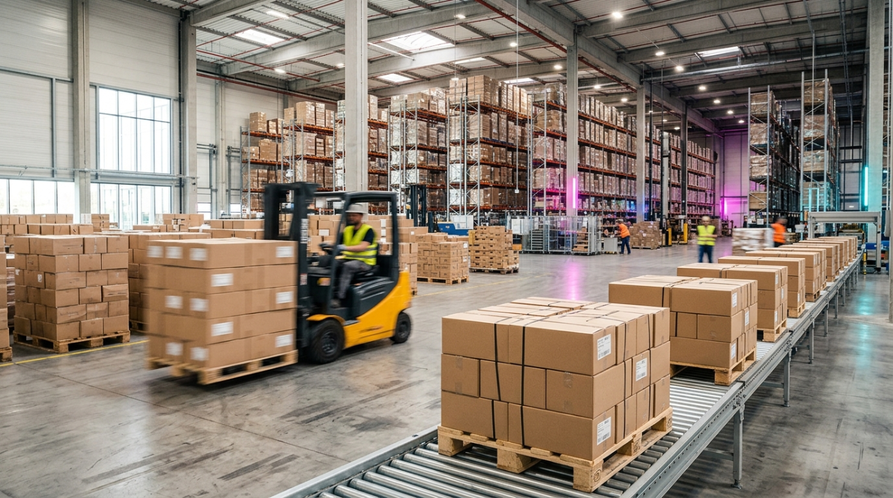 Schnelldrehende Konsumgüter in der Distribution